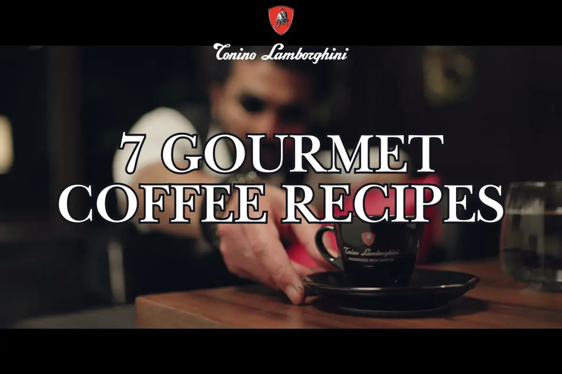 7 Gourmet Coffee Recipes | Tonino Lamborghini Coffee