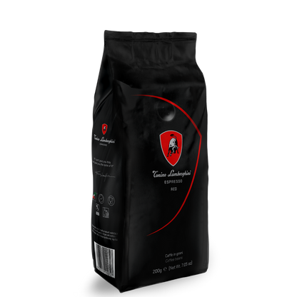 Tonino Lamborghini Whole Bean Coffee | RED | Dark Roast | 200g