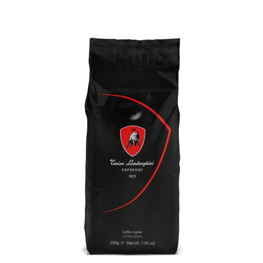 Tonino Lamborghini Whole Bean Coffee | RED | Dark Roast | 200g