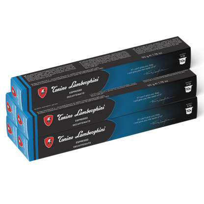 Tonino Lamborghini Nespresso Compatible Capsules - Decaf Blend 5 Packs