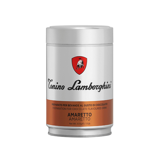 Tonino Lamborghini Amaretto Hot Chocolate 500g - Sophisticated Italian Cocoa