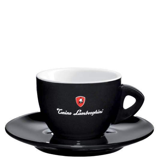 Tonino Lamborghini Black Edition Coffee Cups and Saucers