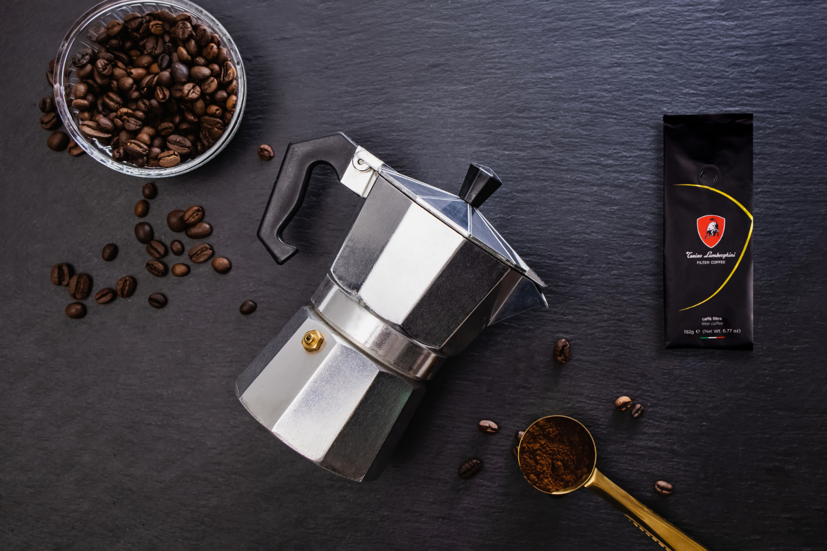 Tonino Lamborghini Coffee | Moka Pot For a Great Coffee