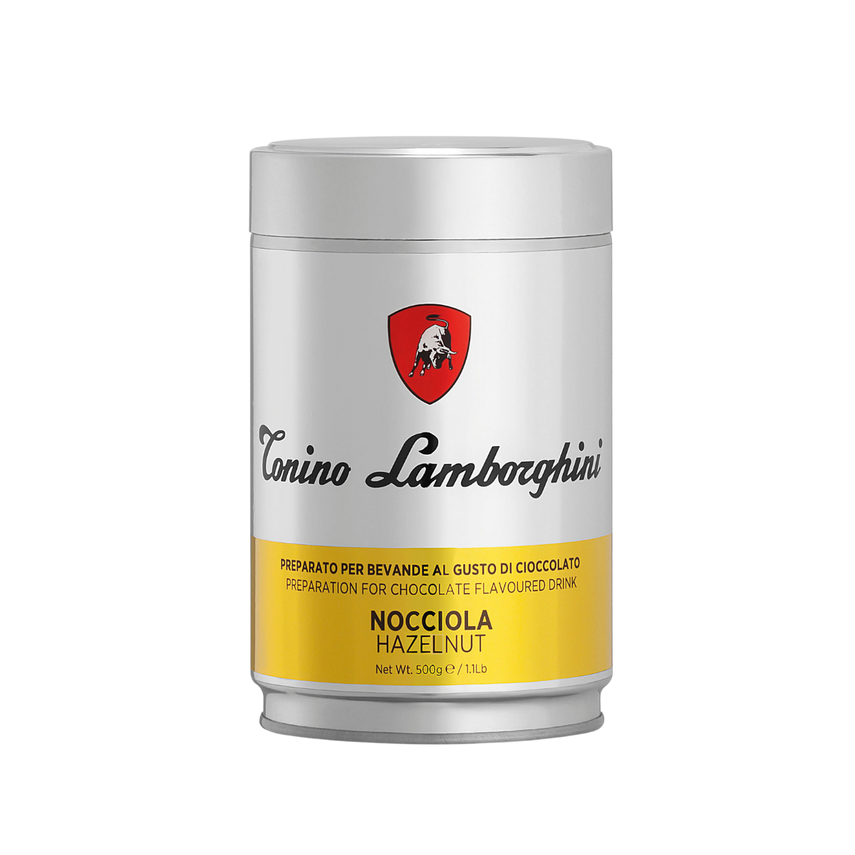 Tonino Lamborghini Hazelnut Hot Chocolate 500g - Nutty Italian Cocoa