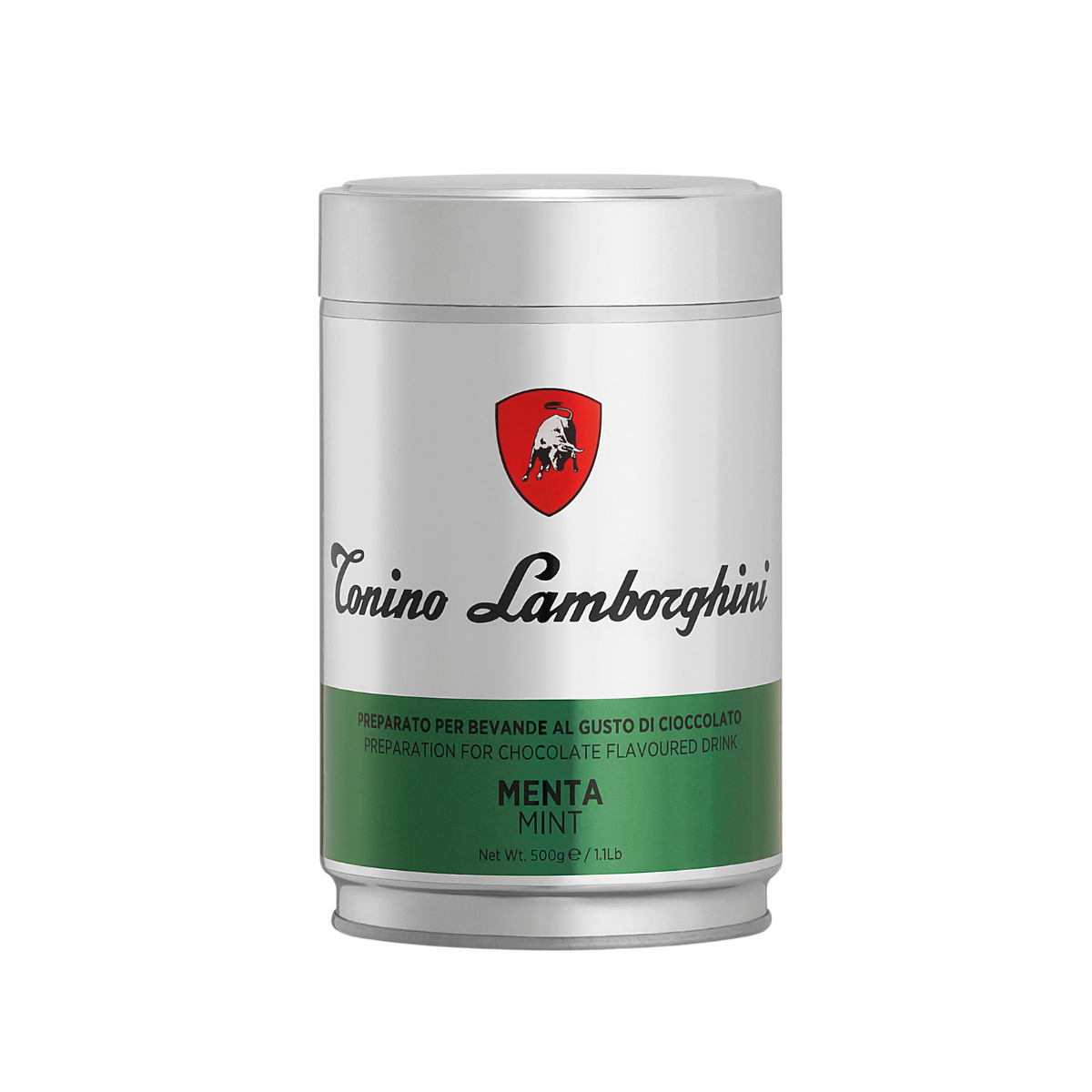 Tonino Lamborghini Mint Hot Chocolate 500g - Refreshing Italian Cocoa