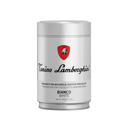 Tonino Lamborghini White Hot Chocolate 500g - Creamy Italian Cocoa