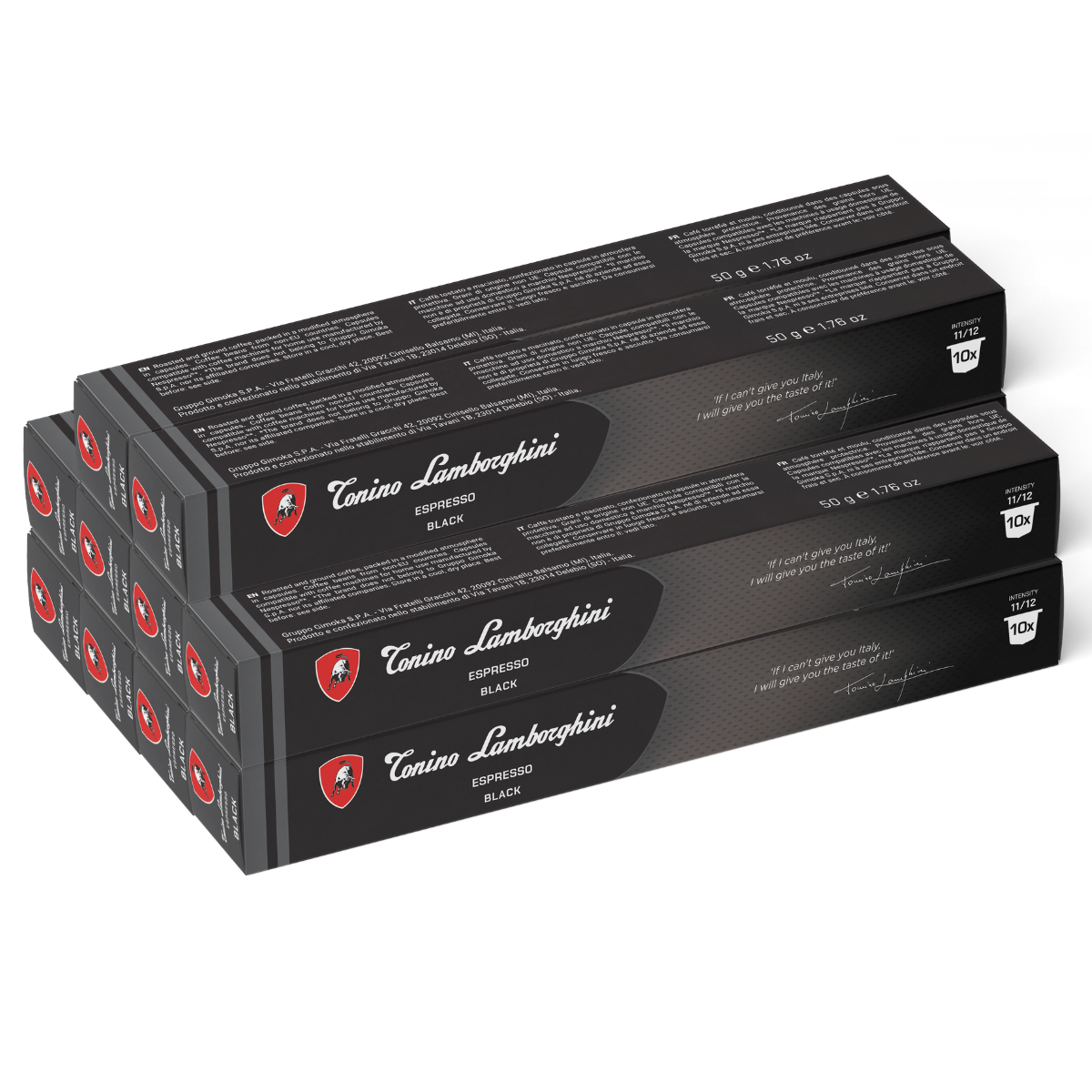 Tonino Lamborghini Nespresso Compatible Capsules | Medium Roast