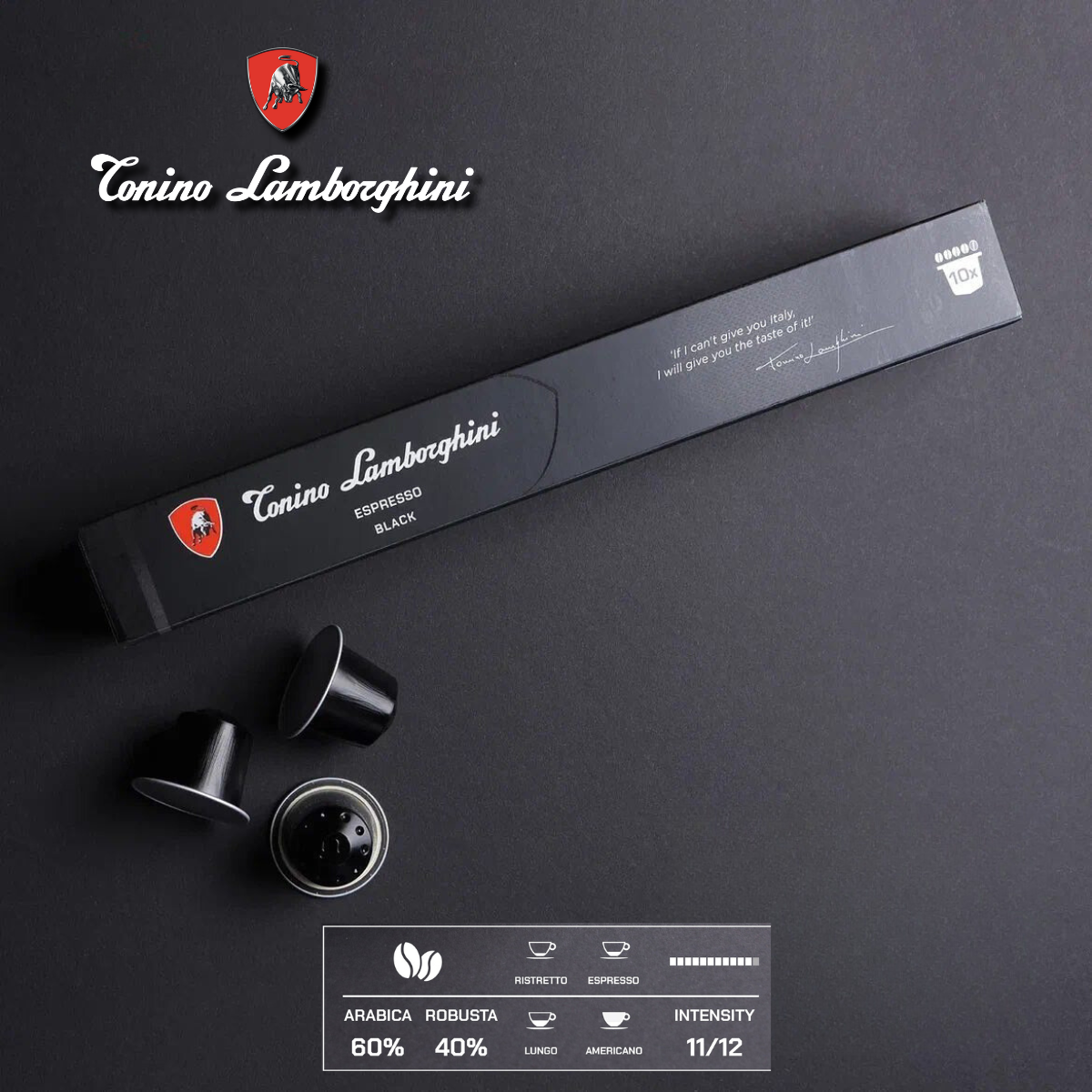 Lamborghini Coffee Pod | best coffee capsule | Medium Roast