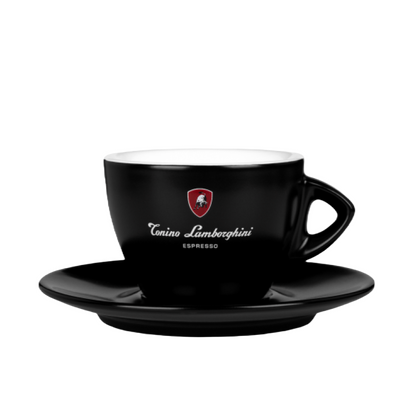 Lamborghini Coffee Cups- Cappuccino Cup- Black Collection